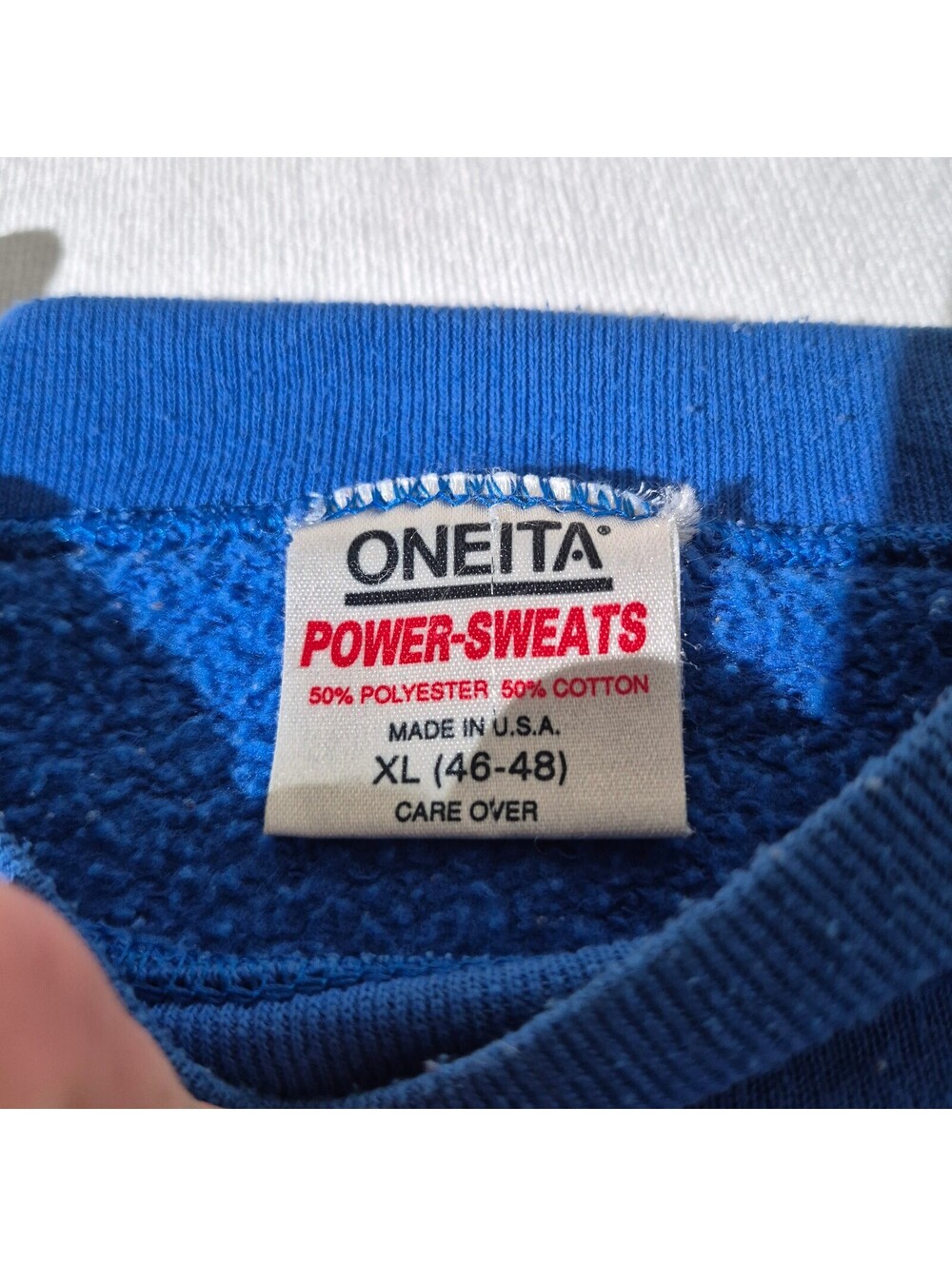 Vintage California Redwoods 90s XL XLarge blue sweatshirt - Picture 3 of 9